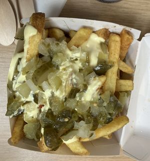 Dirty loaded fries   at Salt N Fire in Inverness