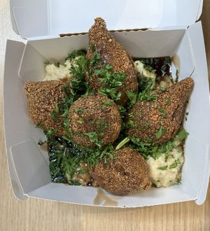 Kibbeh with Baba Ganoush  at Salt N Fire in Inverness