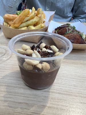 Chocolate mousse   at Salt N Fire in Inverness