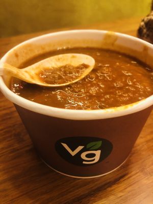 looks like chili but better at Veggie Grill by Next Level in Portland
