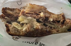 Reuben on rye  at Veggie Grill by Next Level in Portland