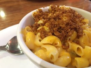 Mac and cheese at Veggie Grill by Next Level in Portland