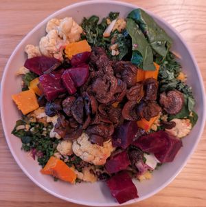 Chipotle Harvest Bowl at Veggie Grill by Next Level in Portland