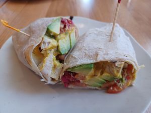 CALI CHICK'N WRAP at Veggie Grill by Next Level in Portland