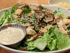 Caesar Crunch Salad at Veggie Grill by Next Level in Portland