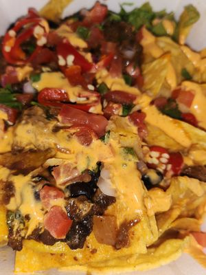 Nachos at Veggie Grill by Next Level in Portland