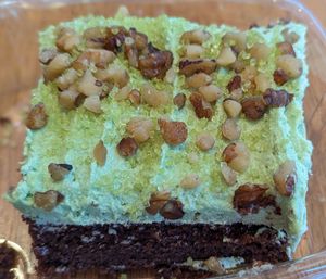 Lucky Leprechaun Velvet Cake at Veggie Grill by Next Level in Portland