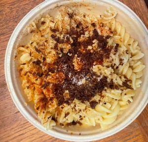 Truffle Mac  at Veggie Grill by Next Level in Portland