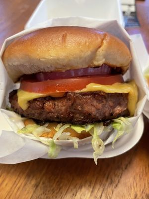 Burger  at Veggie Grill by Next Level in Portland