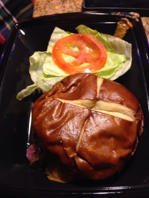 rica burger at Veggie Grill by Next Level in Portland