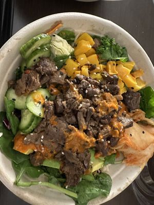 Korean style bowl was amazing   at Veggie Grill by Next Level in Portland
