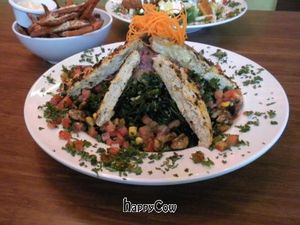 All Hail Kale salad at Veggie Grill by Next Level in Portland