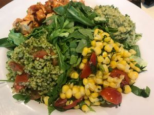 Salad at Veggie Grill by Next Level in Portland