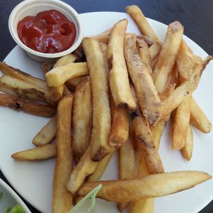 Fries at Veggie Grill by Next Level in Portland