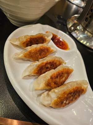 Pan fried gyoza ~ 17/9/23 at Arashi Shabu-Shabu - City Square in Johor Bahru