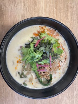 Soy Milk Ramen  at Tsukemen Zuppa - (つけ麺zuppa) in Tokyo