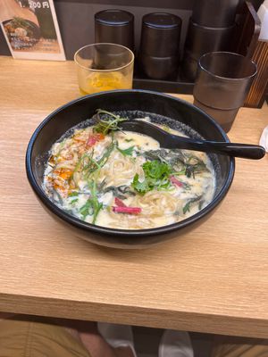 Soy milk ramen  at Tsukemen Zuppa - (つけ麺zuppa) in Tokyo