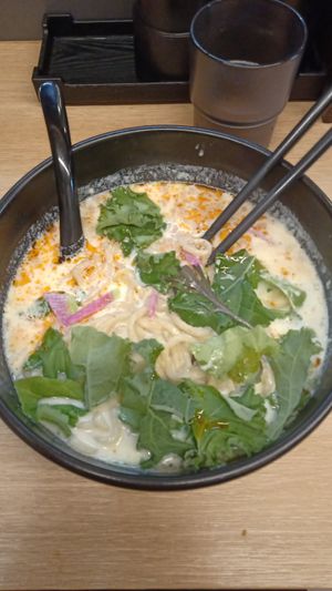 Soy milk ramen-- amazing! at Tsukemen Zuppa - (つけ麺zuppa) in Tokyo