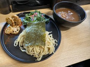 Vegan Tsukemen  at Tsukemen Zuppa - (つけ麺zuppa) in Tokyo