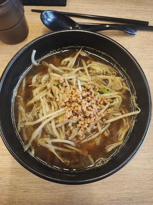 Soy sauce ramen at Tsukemen Zuppa - (つけ麺zuppa) in Tokyo