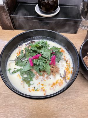 Soy milk ramen  at Tsukemen Zuppa - (つけ麺zuppa) in Tokyo