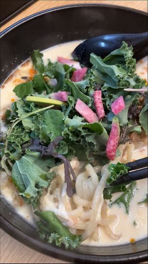 soy milk ramen  at Tsukemen Zuppa - (つけ麺zuppa) in Tokyo