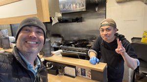   at Tsukemen Zuppa - (つけ麺zuppa) in Tokyo