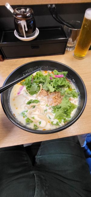 soy milk ramen  at Tsukemen Zuppa - (つけ麺zuppa) in Tokyo