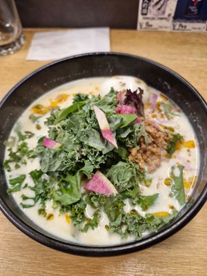 Soy milk based ramen at Tsukemen Zuppa - (つけ麺zuppa) in Tokyo