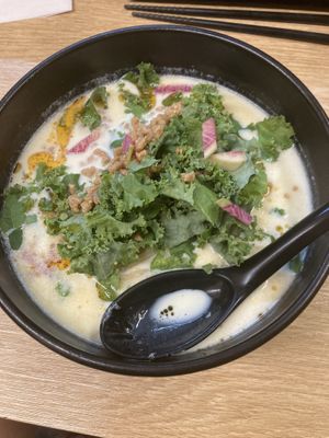 Soy milk ramen (no extra toppings)  at Tsukemen Zuppa - (つけ麺zuppa) in Tokyo