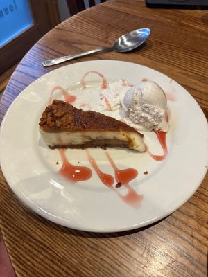Biscoff cheesecake  at The Auctioneers in Inverness