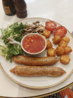 Vegan breakfast at LHR - Shan Shui - T2 in West London