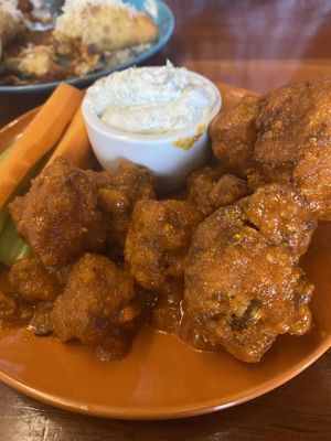 Buffalo cauliflower   at Despacito in Burlington
