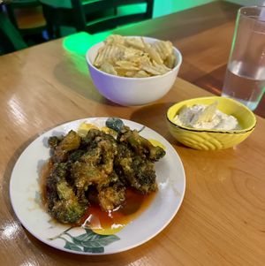  Crispy broccoli & artichoke dip   at Despacito in Burlington