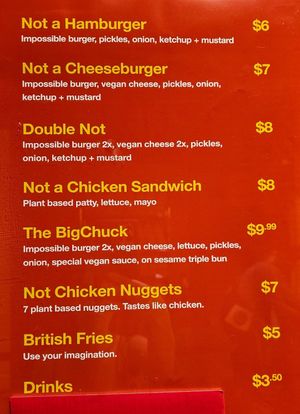 Menu at Mr.Charlie's - San Francisco in San Francisco