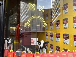 Window display   at Mr.Charlie's - San Francisco in San Francisco