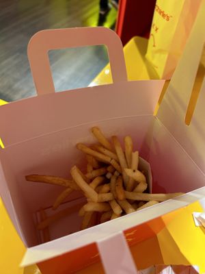 Lots of hot fries!!!!  at Mr.Charlie's - San Francisco in San Francisco