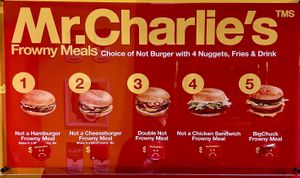 Menu  at Mr.Charlie's - San Francisco in San Francisco