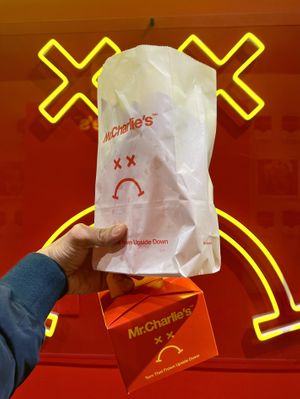 Frowny meal  at Mr.Charlie's - San Francisco in San Francisco