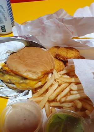 Double Cheeseburger at Mr.Charlie's - San Francisco in San Francisco