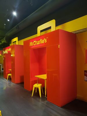 Dine inside a Mr. Frowny Box at Mr.Charlie's - San Francisco in San Francisco