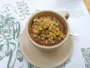 Dessert at Carob House in Madaba