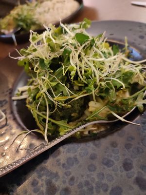 Spinatknödel at The Keep Garden Kitchen in Salzburg