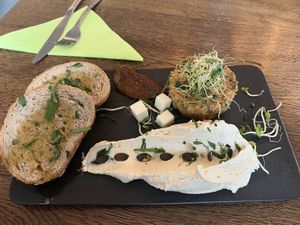 Beef tartar  at The Keep Garden Kitchen in Salzburg