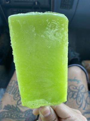 Paleta de Lemon/Lime 🍋 Amazing Post-Run  at Paleteria Neveria La Flor de Michoacan in Riverbank