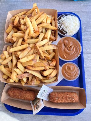   at Vlaams Friethuis de Meeuw in Katwijk Aan Zee