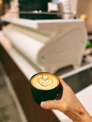 Oat latte  at Nutsy Coffee Bar in Hong Kong Island