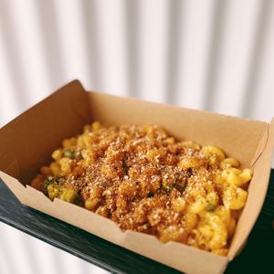 Mac & cheese  at Nutsy Coffee Bar in Hong Kong Island