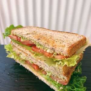 Avocado tofu sandwich   at Nutsy Coffee Bar in Hong Kong Island