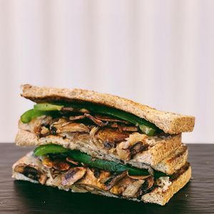 Reuben Sandwich at Nutsy Coffee Bar in Hong Kong Island